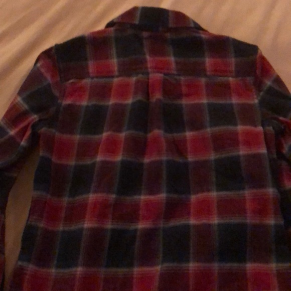 Boys Vans Navy and Red flannel - size Small - Picture 5 of 5